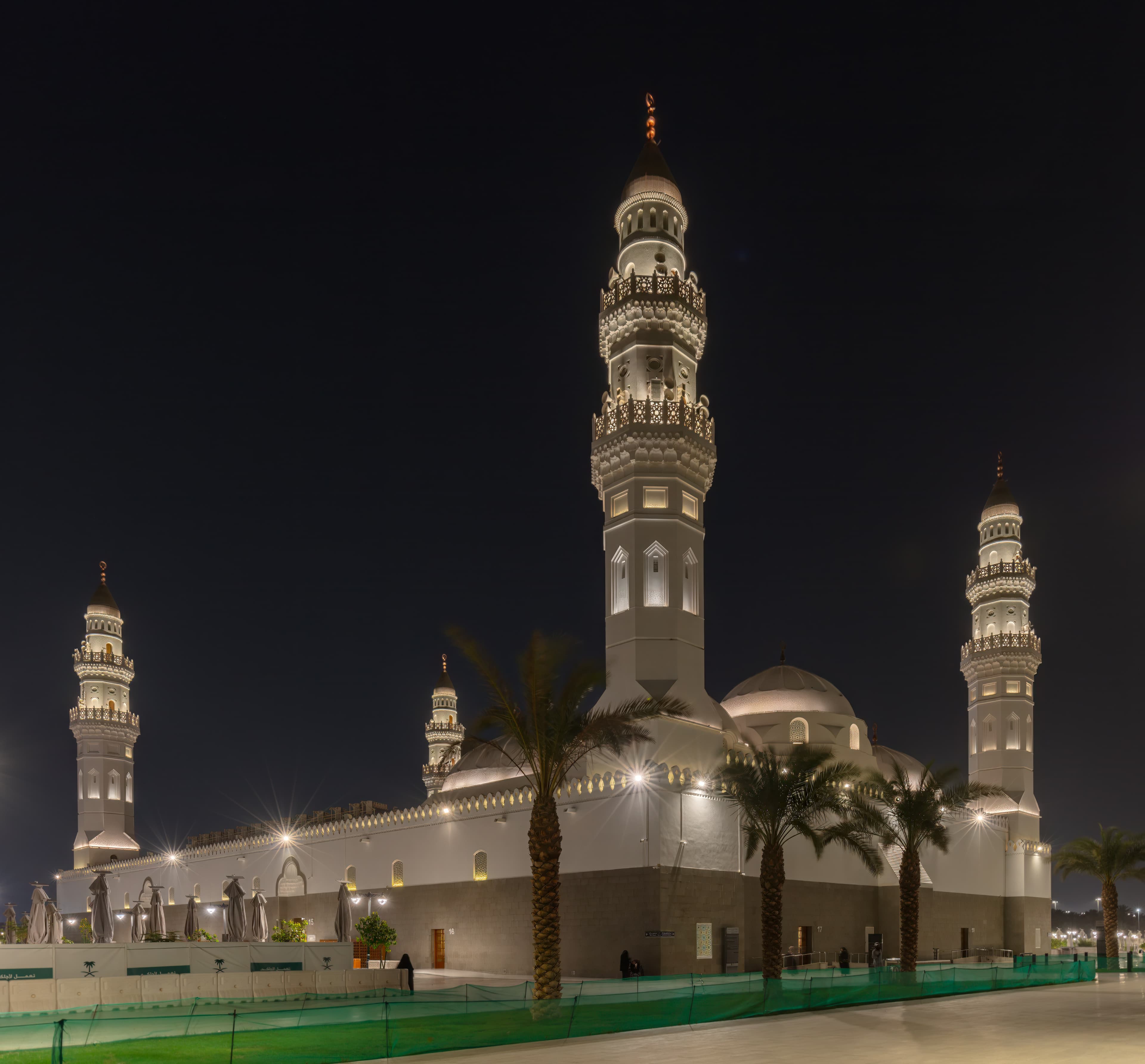 مسجد قباء — منظر خارجي