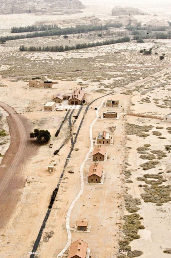 سكة حديد الحجاز في مدائن صالح — الحجر، العلا
