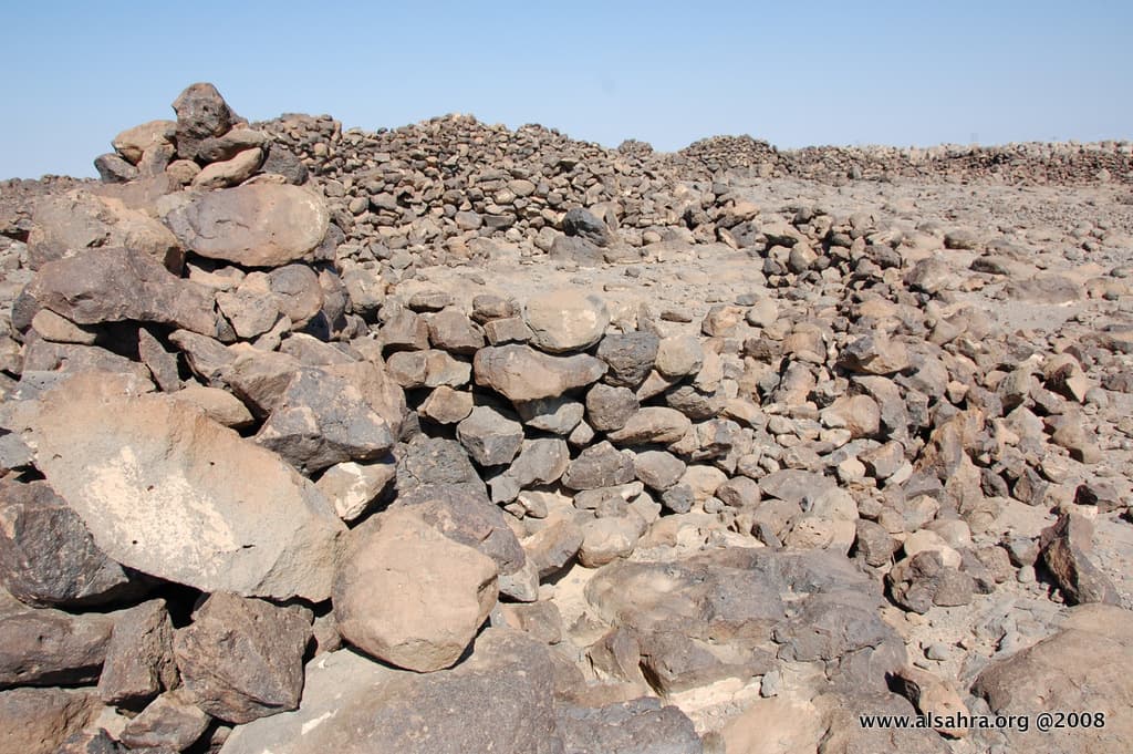 المنشآت الحجرية المحيّرة في حرة خيبر