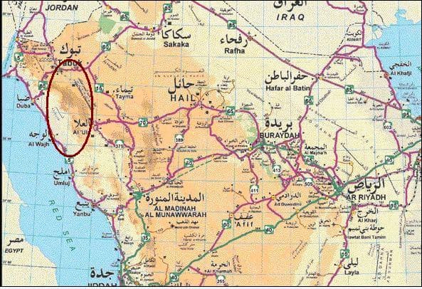 قرى ووديان قديمة في أطراف حرة الرهاة